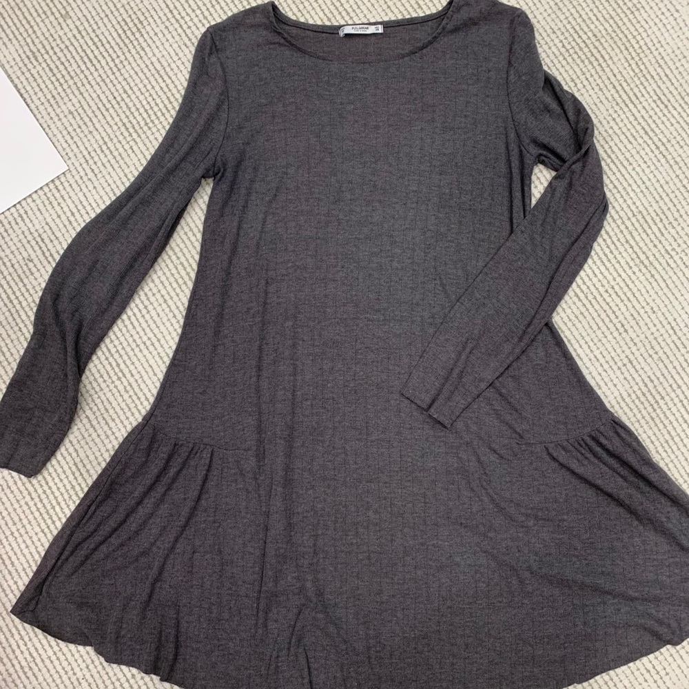 Pull and bear long sleeve dress
